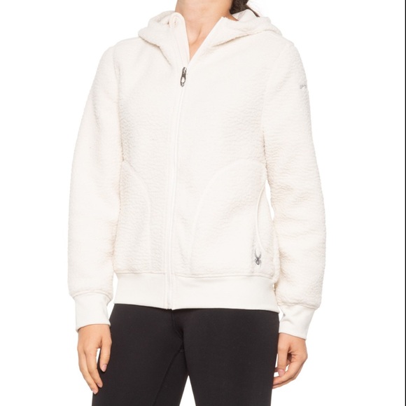 Spyder Tops - XL/14W Spider 🕷 Sherpa zip up NWOT